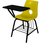 SILLA MODELO VICTORIA CON PALETA TIPO COMERCIO
