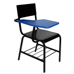 SILLA CON PALETA STD. MOD. “METALUX”